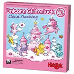 Unicorn Glitterluck - Cloud Stacking Board Games Haba   