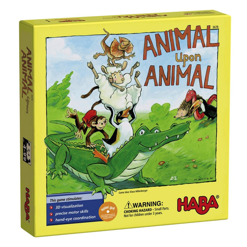 Animal Upon Animal Board Games Haba   