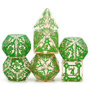 Foam Brain Games: Huge Fluorite Castle 7-Die Set Dice & Gaming Accessories Foam Brain Games