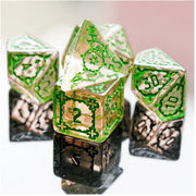 Foam Brain Games: Huge Fluorite Castle 7-Die Set Dice & Gaming Accessories Foam Brain Games