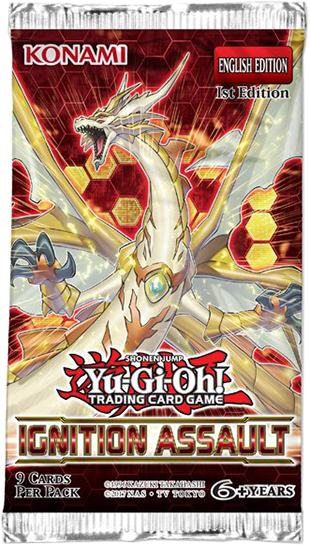 Yu-Gi-Oh! Ignition Assault Booster Pack Yugioh Sealed Konami   