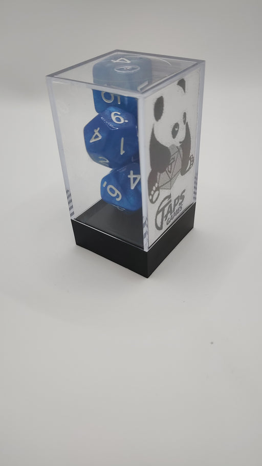 Taps Games: Azure Aurora 7-Die Set Dice & Gaming Accessories Taps Imports