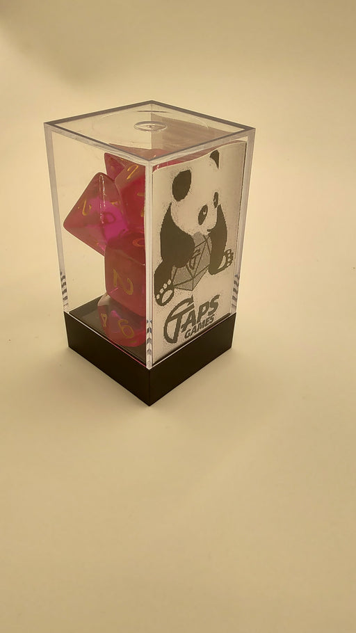 Taps Games: Magenta Corundum 7-Die Set Dice & Gaming Accessories Taps Imports