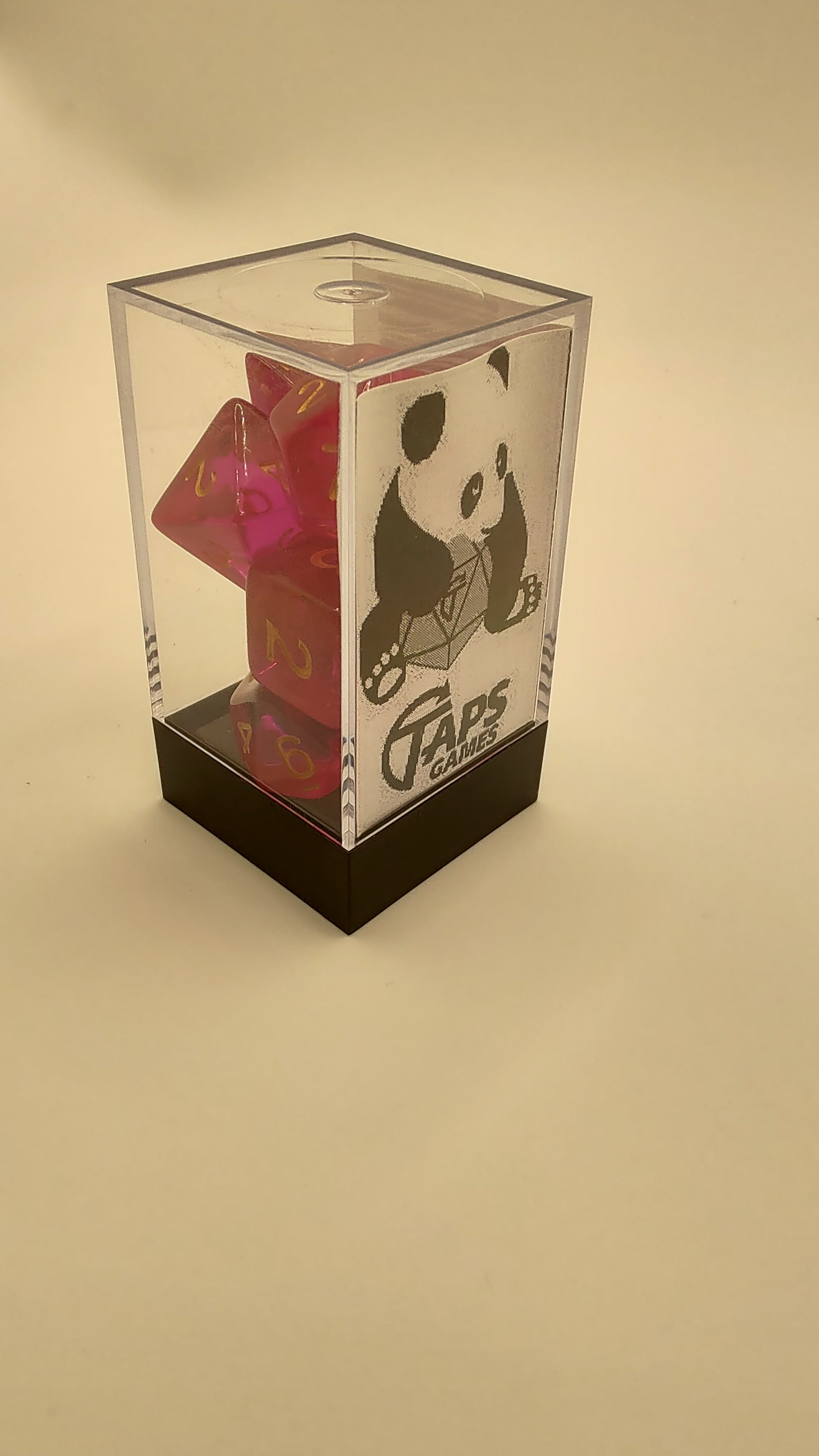 Taps Games: Magenta Corundum 7-Die Set Dice & Gaming Accessories Taps Imports