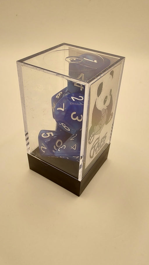 Taps Games: Flowing Lapis 7-Die Set Dice & Gaming Accessories Taps Imports