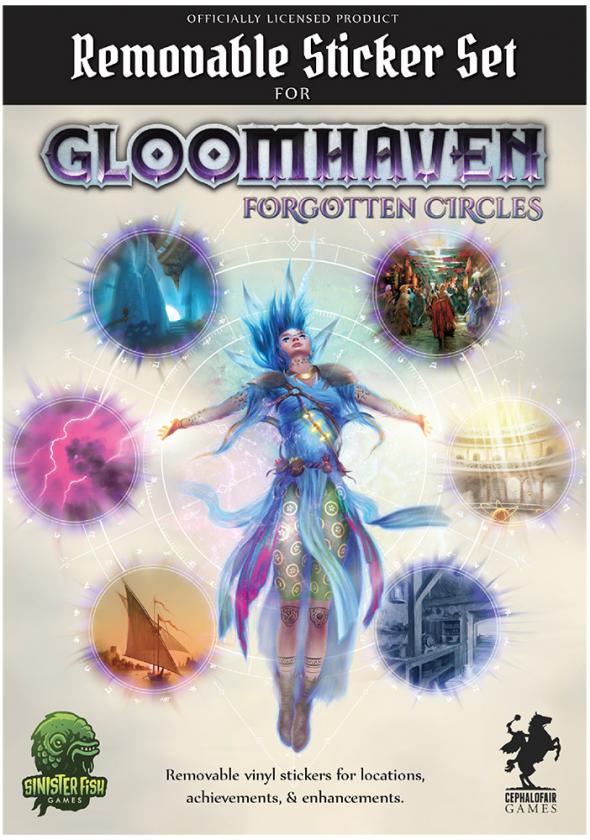 Gloomhaven: Forgotten Circles Sticker Set  Cephalofair Games Board Games Taps Games Edmonton Alberta