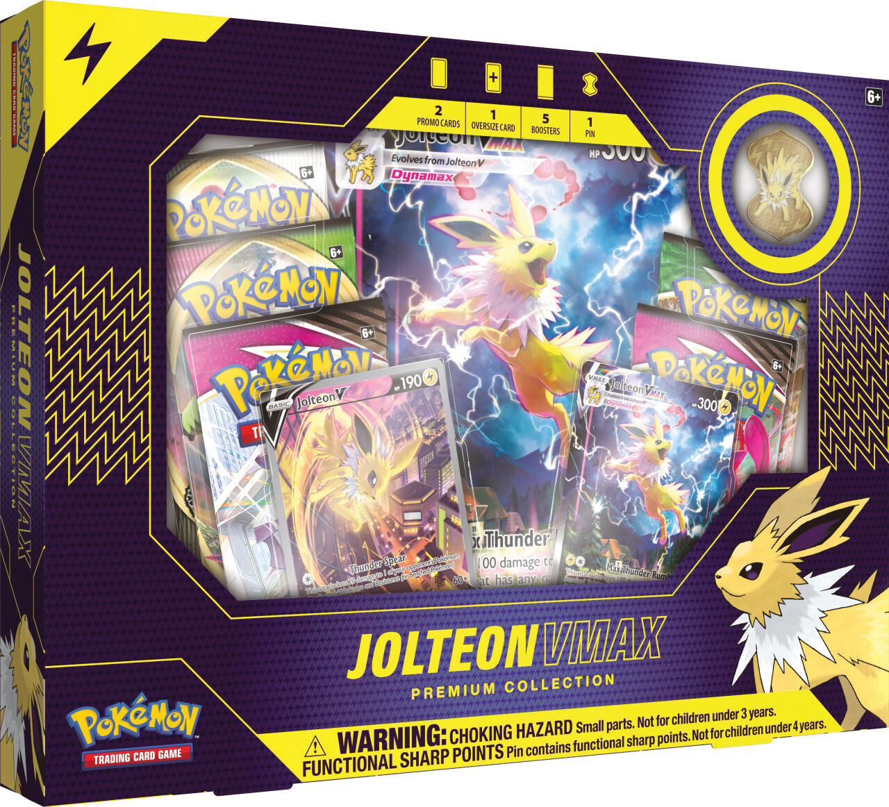 Pokémon Jolteon VMAX Premium Collection Pokemon Sealed The Pokemon Company   