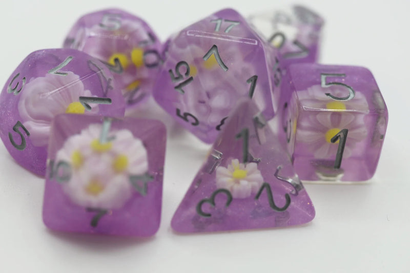 Foam Brain Games: Lazy Daisy 7-Die Set Dice & Gaming Accessories Foam Brain Games