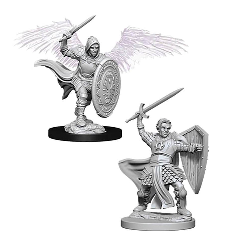 D&D Nolzur's Marvelous Miniatures: W5 Aasimar Paladin Unpainted Miniatures WizKids