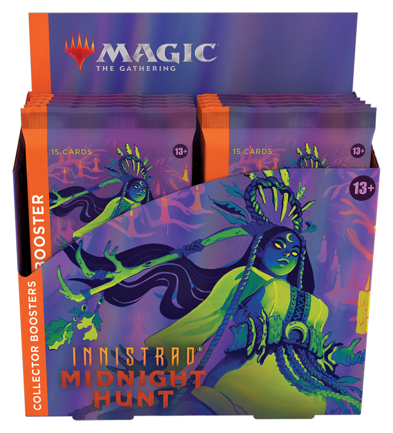 MTG Innistrad: Midnight Hunt Collector Booster Box MTG Sealed Wizards of the Coast   