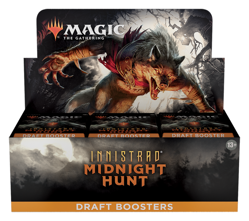 Innistrad: Midnight Hunt Draft Booster Box  Wizards of the Coast MTG Sealed Taps Games Edmonton Alberta
