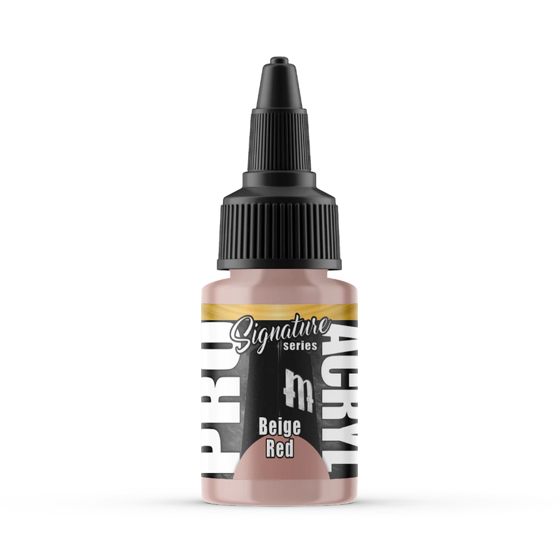 Monument Hobbies: Pro Acryl - Vince Venturella Beige Red Model Paints Warp Speed Distribution