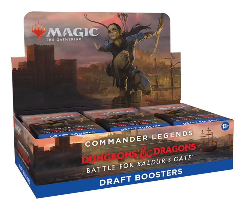 Commander Legends: Battle for Baldur's Gate - Draft Booster Box  Magic: The Gathering MTG Sealed Taps Games Edmonton Alberta