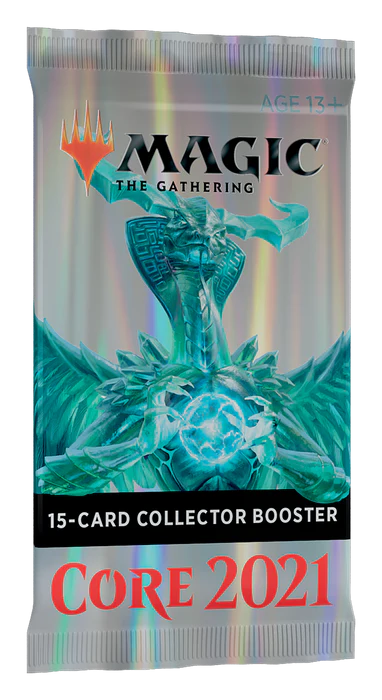MTG 2021 Core Set: Collector Booster Pack MTG Sealed Magic: The Gathering   