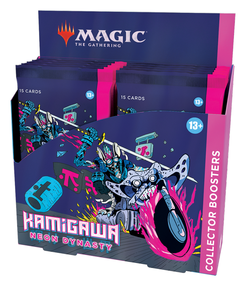 Kamigawa: Neon Dynasty Collector Booster Box  Wizards of the Coast MTG Sealed Taps Games Edmonton Alberta