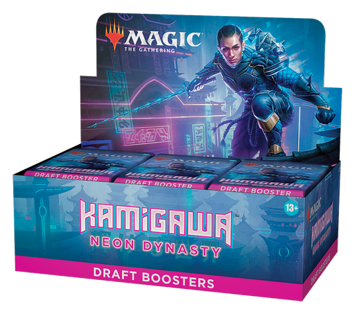 MTG Kamigawa: Neon Dynasty Draft Booster Box MTG Sealed Wizards of the Coast   