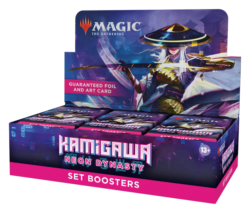 MTG Kamigawa: Neon Dynasty Set Booster Box MTG Sealed Wizards of the Coast   