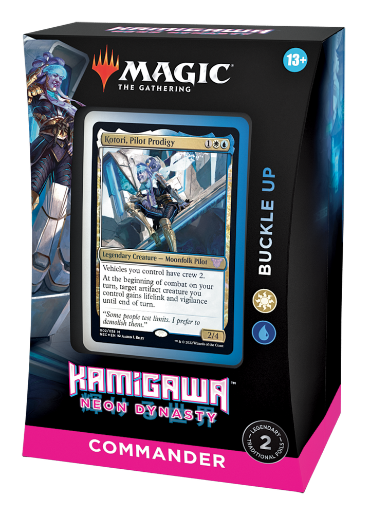 MTG Kamigawa: Neon Dynasty Commander - Buckle Up MTG Sealed Wizards of the Coast   