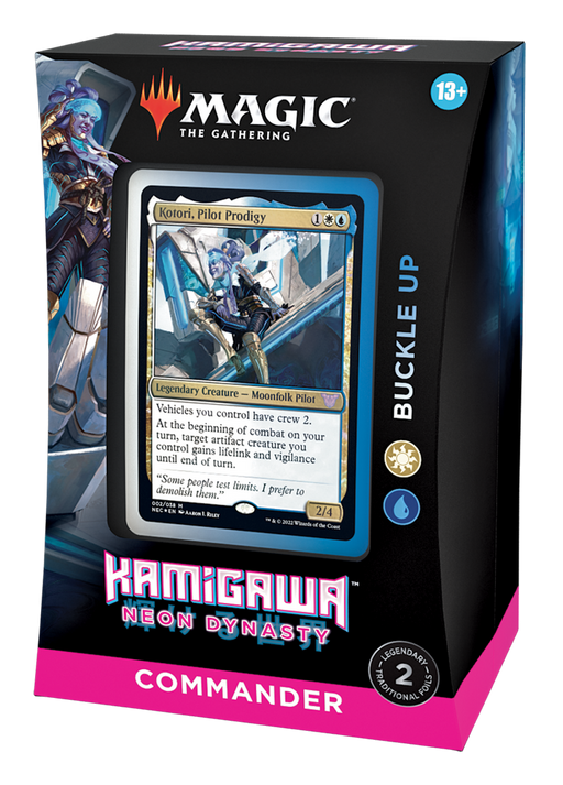 MTG Kamigawa: Neon Dynasty Commander - Buckle Up MTG Sealed Wizards of the Coast   