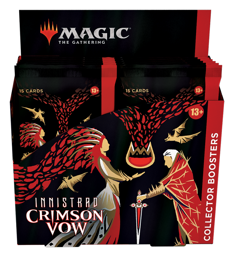 Innistrad: Crimson Vow Collector Booster Box  Wizards of the Coast MTG Sealed Taps Games Edmonton Alberta