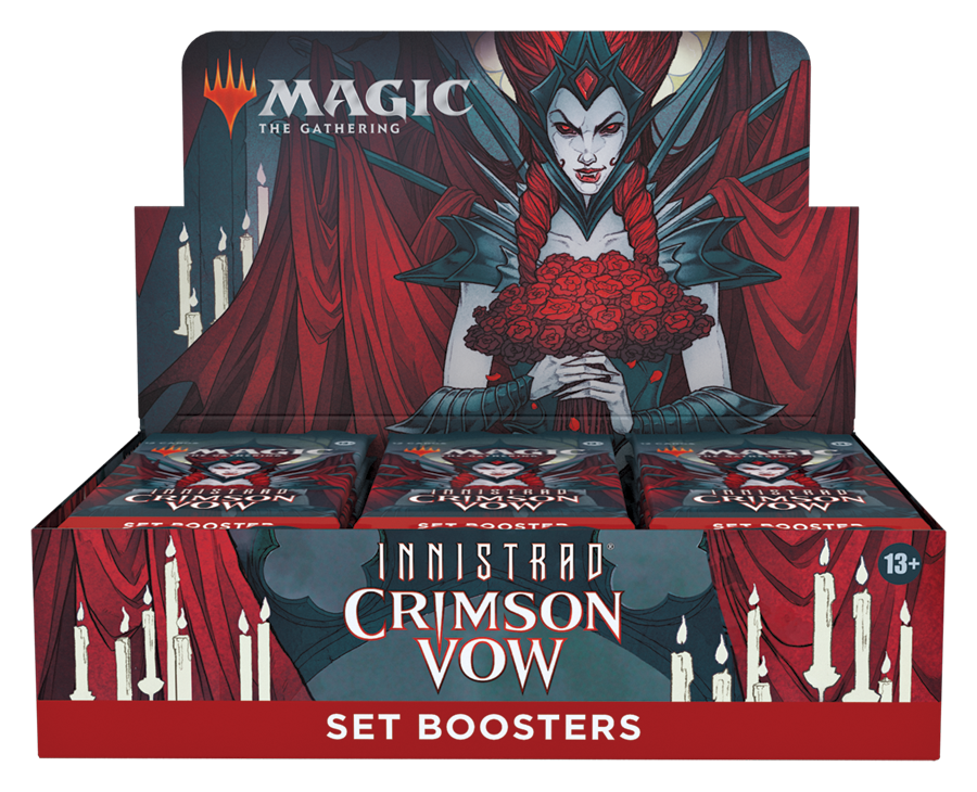 MTG Innistrad: Crimson Vow Set Booster Box MTG Sealed Wizards of the Coast   