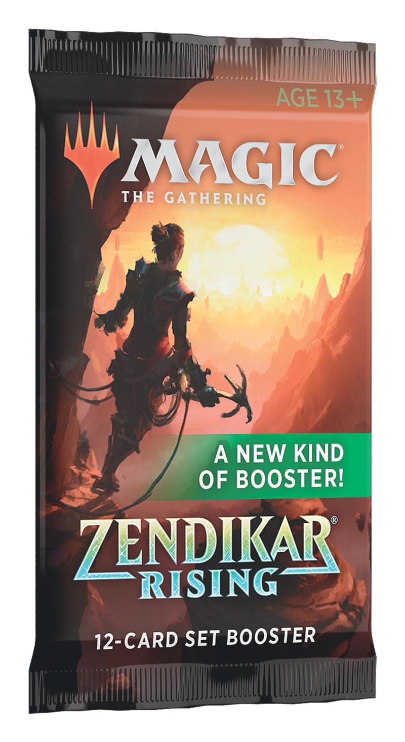 Zendikar Rising Set Booster Pack  Wizards of the Coast MTG Sealed Taps Games Edmonton Alberta