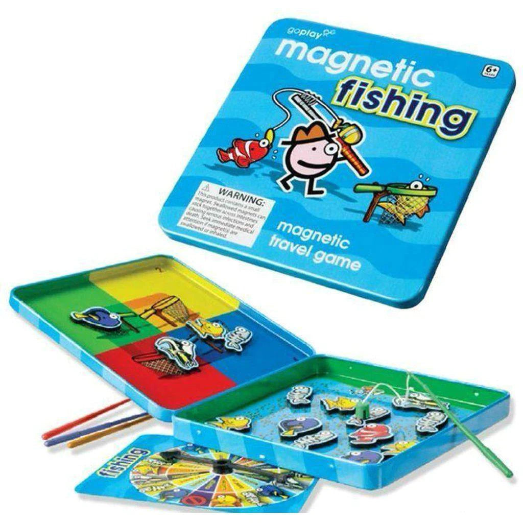 GoPlay Travel game: Magnetic fishing Board Games Wood Expressions   