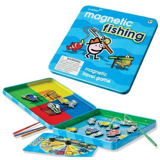 GoPlay Travel game: Magnetic fishing Board Games Wood Expressions   