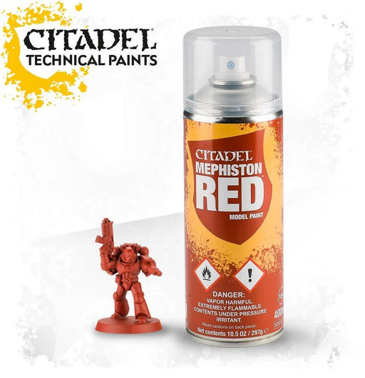 Citadel: Mephiston Red - Spray Model Paints Games Workshop