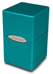 Ultra Pro - Metallic Ocean Shimmer Satin Tower Deck Boxes & Storage Ultra Pro