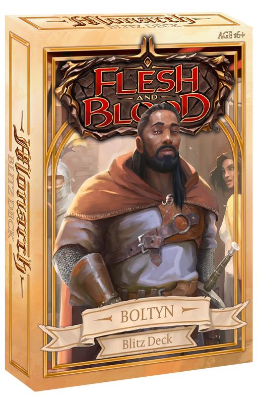 Blitz Deck (Monarch) - Boltyn  Legend Story Studios Flesh and Blood Taps Games Edmonton Alberta