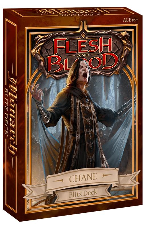 Blitz Deck (Monarch) - Chane  Legend Story Studios Flesh and Blood Taps Games Edmonton Alberta