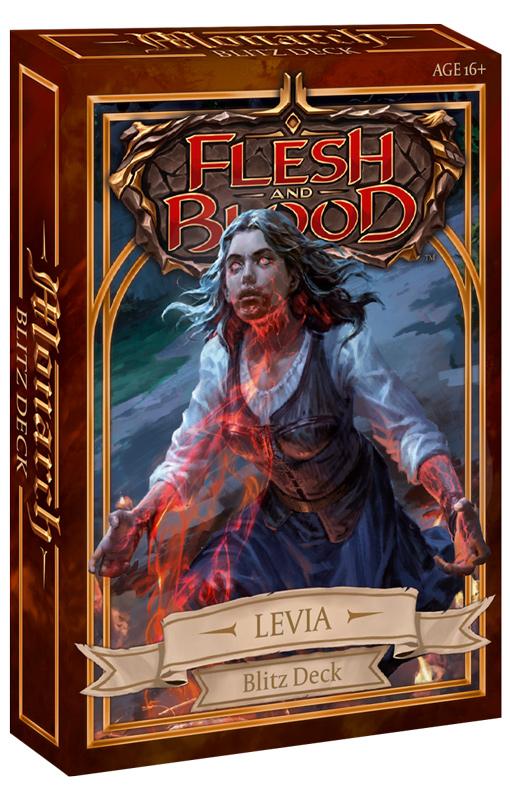 Blitz Deck (Monarch) - Levia  Legend Story Studios Flesh and Blood Taps Games Edmonton Alberta