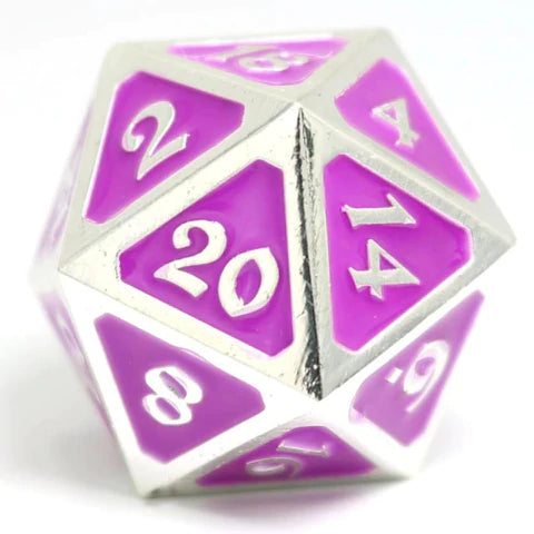 Die Hard Dice: AfterDark Mythica Neon Haze Dire D20 Dice & Gaming Accessories Die Hard Dice