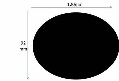 Citadel: 120X92mm Oval Bases (WO) Model Paints Games Workshop
