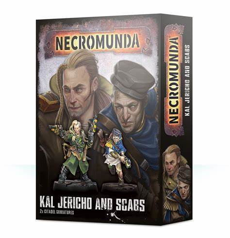 Necromunda: Kal Jericho And Scabs  Games Workshop Necromunda Taps Games Edmonton Alberta