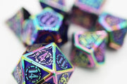 Foam Brain Games: Oceanus Treasure Sword 7-Die Set (Metal) Dice & Gaming Accessories Foam Brain Games