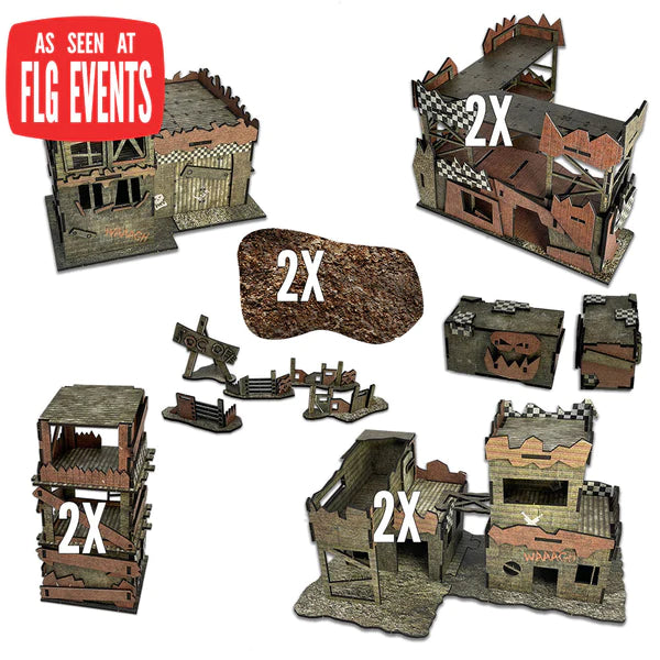 FLG Full Color Terrain: New World Orc Event Set Terrain FLG