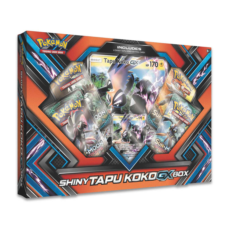 Pokémon Shiny Tapu Koko Gx Box Pokemon Sealed The Pokémon Company   