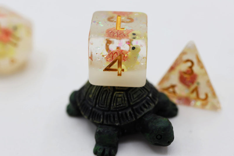 Foam Brain Games: Party Turtle 7-Die Set Dice & Gaming Accessories Foam Brain Games