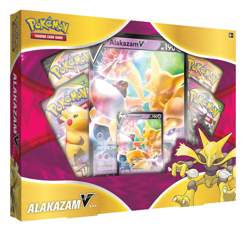 Pokémon Alakazam V Box Pokemon Sealed The Pokémon Company   