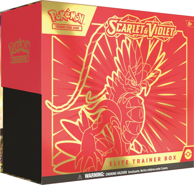 Pokémon Scarlet and Violet Elite Trainer Box (Koraidon)