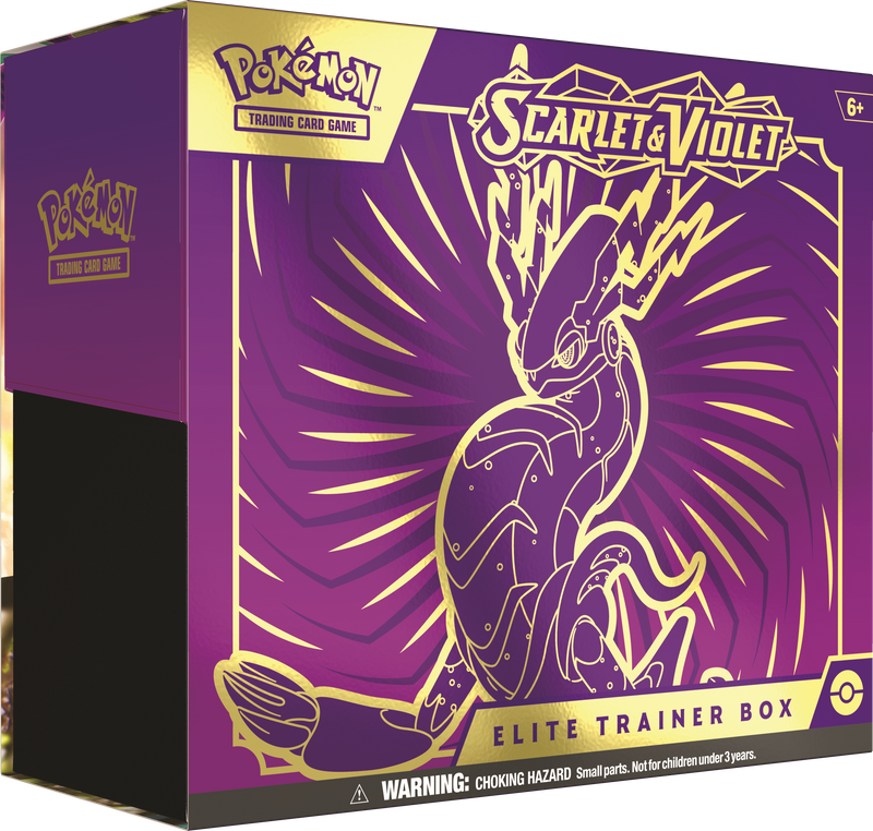 Pokémon Scarlet and Violet: Base Set - Elite Trainer Box (Miraidon) Pokemon Sealed Pokémon
