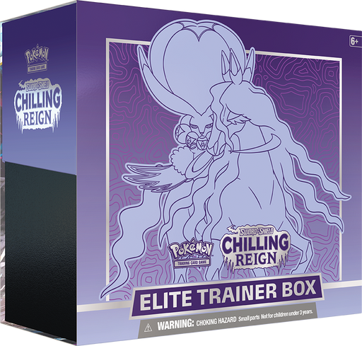 Pokémon Chilling Reign Elite Trainer Box -Shadow Rider Calyrex Pokemon Sealed Pokémon   