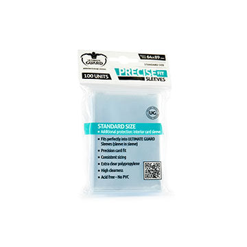 Ultimate Guard: Precise Fit Sleeves: Standard Size Card Sleeves Ultimate Guard