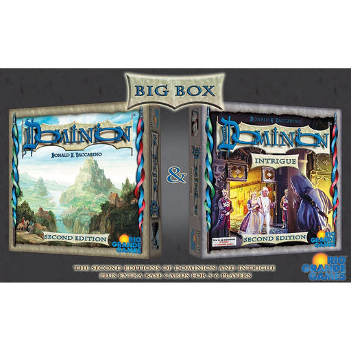Dominion: Big Box (w/Intrigue) 2nd Edition Board Games Rio Grande Games   