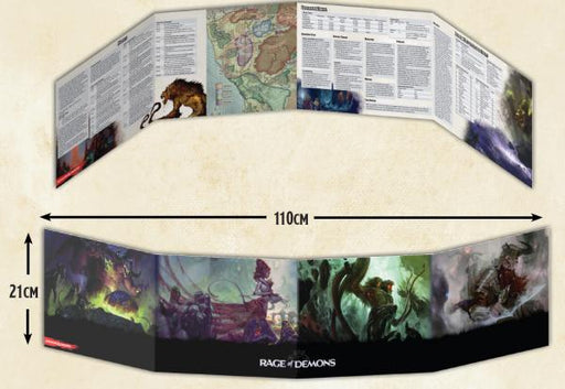D&D Dungeon Master's Screen: Rage of Demons Dungeons & Dragons 5E Wizards of the Coast