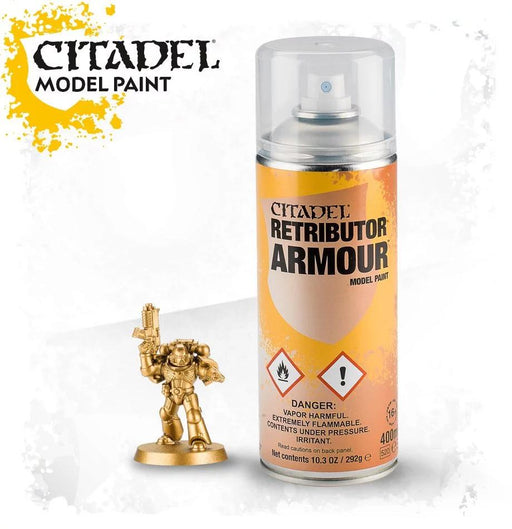 Citadel: Retributor Armour - Spray Model Paints Games Workshop