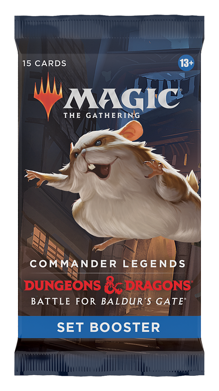 MTG Commander Legends: Battle for Baldur's Gate - Set Booster Pack MTG Sealed Magic: The Gathering   