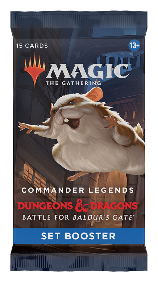 MTG Commander Legends: Battle for Baldur's Gate - Set Booster Pack MTG Sealed Magic: The Gathering   